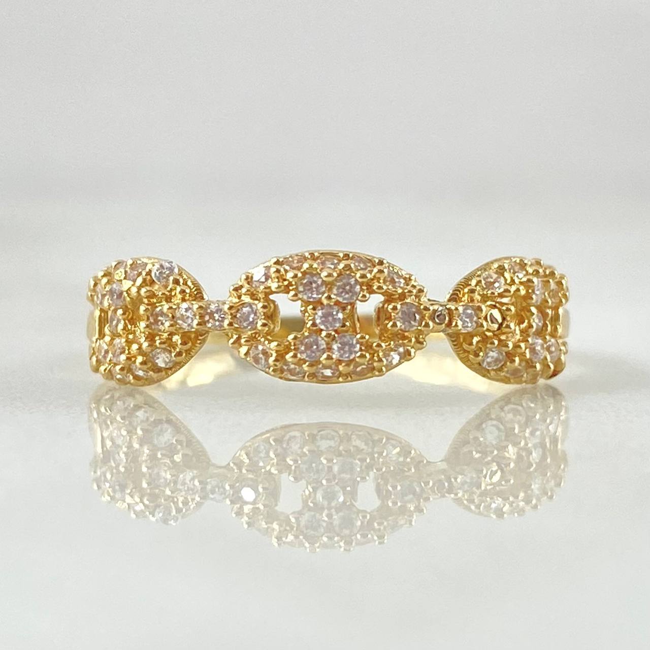 Anillo GC Tupido 1.9gr / T6 3/4 / Oro 18K *