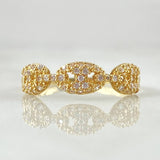 Anillo GC Tupido 1.9gr / T6 3/4 / Oro 18K *