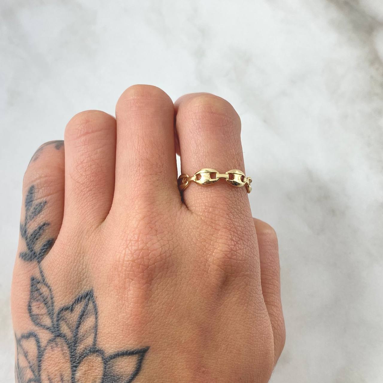 Anillo GC  2.4gr / T7 1/4 / Oro 18K *