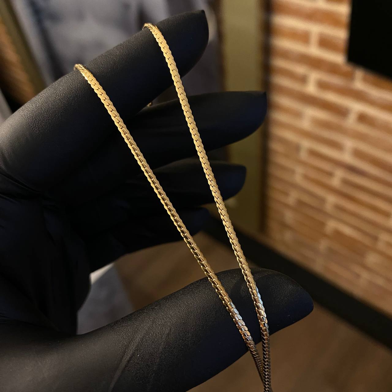 Cadena Serpiente 2.75gr / 50cm / 1.9mm Oro Amarillo +3
