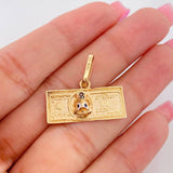 Dije Pato Dolar 2.75g / 2.05cm Oro Amarillo 18K