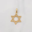 Dije Estrella David 1.85g / 3cm Oro Amarillo 18K