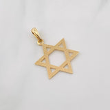 Dije Estrella David 1.85g / 3cm Oro Amarillo 18K