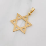 Dije Estrella David 1.85g / 3cm Oro Amarillo 18K