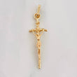 Dije Cruz Cristo 1.45g / 3.05cm Oro Amarillo 18K