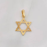 Dije Estrella David 0.8g / 2.05cm Oro Amarillo 18K