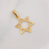Dije Estrella David 0.8g / 2.05cm Oro Amarillo 18K