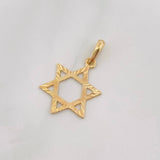 Dije Estrella David 0.8g / 2.05cm Oro Amarillo 18K