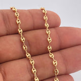 Cadena GC 5.55gr / 50.6cm / Oro Amarillo 18K $
