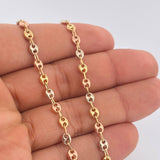 Cadena GC 8.15gr / 55.3cm / Tres Oros 18K $