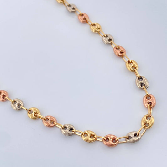 Cadena GC 8.15gr / 55.3cm / Tres Oros 18K $