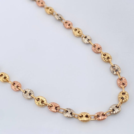 Cadena GC 13.05gr / 62.5cm / 5mm Tres Oros 18K $