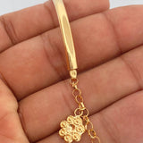 Pulso Charms 6.05gr / 17.1cm / 3mm Tres Oros 18K $