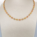 Cadena GC 13.05gr / 62.5cm / 5mm Tres Oros 18K $