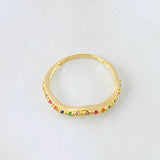 Anillo Lineal 1.75gr / T5 1/2 / Oro Amarillo 18K