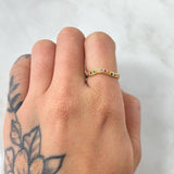 Anillo Lineal 1.75gr / T5 1/2 / Oro Amarillo 18K