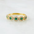 Anillo Flor Churumbela 2.1gr / T6 1/4 / Oro Amarillo 18K
