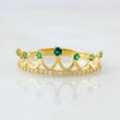 Anillo Corona 2.3gr / T9 / Oro Amarillo 18K