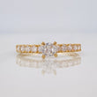 Anillo Solitario Churumbela 1.95g / T7 1/4 Oro Amarillo 18K