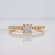 Anillo Solitario Churumbela 1.85g / T6 3/4 Oro Amarillo 18K