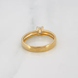 Anillo Solitario 2.3g / T5 3/4 Oro Amarillo 18K