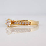 Anillo Solitario Churumbela 2g / T7 1/4 Oro Amarillo 18K