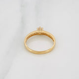 Anillo Solitario Churumbela 2g / T7 1/4 Oro Amarillo 18K
