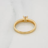 Anillo Solitario Churumbela 2.35g / T6 3/4 Oro Amarillo 18K