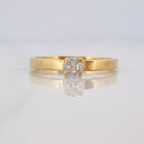 Anillo Solitario 2.5g / T7 3/4 Oro Amarillo 18K