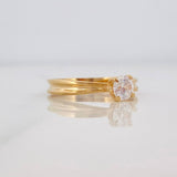 Anillo Solitario 1.75g / T5 1/4 Oro Amarillo 18K