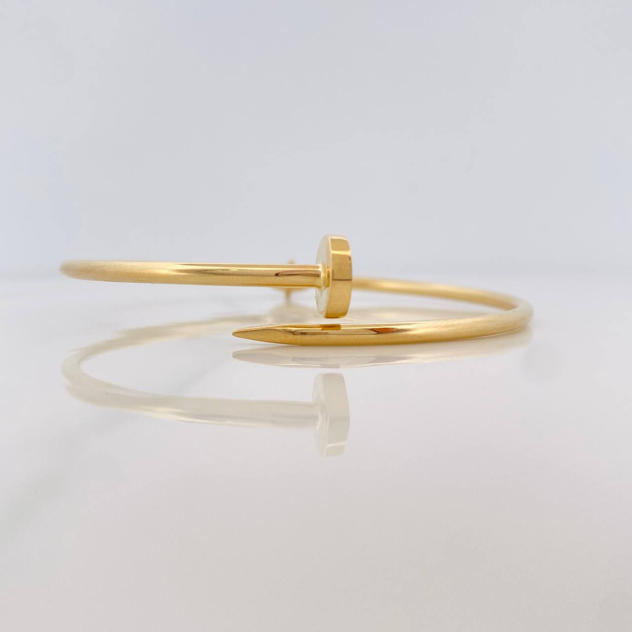 Pulso Aro Clavo 6.8g / 19cm / 2.5mm Oro Amarillo 18K