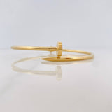 Pulso Aro Clavo 6.8g / 19cm / 2.5mm Oro Amarillo 18K