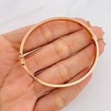Pulso Aro Tornillo 6.75g / 17cm / 3.95mm Oro Rosa 18K