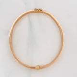 Pulso Aro Tornillo 6.75g / 17cm / 3.95mm Oro Rosa 18K