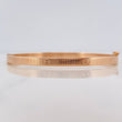 Pulso Aro Tornillo 6.75g / 17cm / 3.95mm Oro Rosa 18K