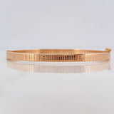 Pulso Aro Tornillo 6.75g / 17cm / 3.95mm Oro Rosa 18K