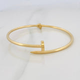 Pulso Aro Clavo 6.8g / 19cm / 2.5mm Oro Amarillo 18K