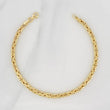 Pulso Bizantino 6.7g / 20.05cm / 3.46mm Oro Amarillo 18K