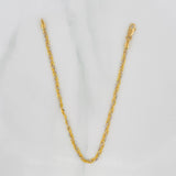 Pulso Morse 2.45g / 18.05cm / 2.24mm Dos Oros Amarillo Blanco 18K