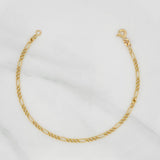 Pulso Figaro 1.15g / 18cm / 2.24mm Oro Amarillo 18K