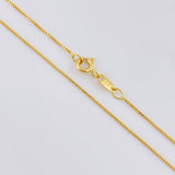 Cadena Veneciana 1g / 50cm / 0.55mm Oro Amarillo 18K