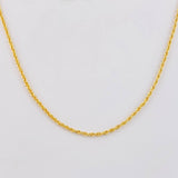 Cadena Lazo 2.5 g / 59.6 cm / 1.9 mm Oro Amarillo 18K