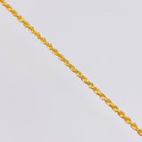Cadena Lazo 2 g / 49.5 cm / 1.9 mm Oro Amarillo 18K
