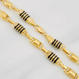 Cadena Rustica Barril 20.15g / 60cm / 5.8mm Oro Amarillo 18K