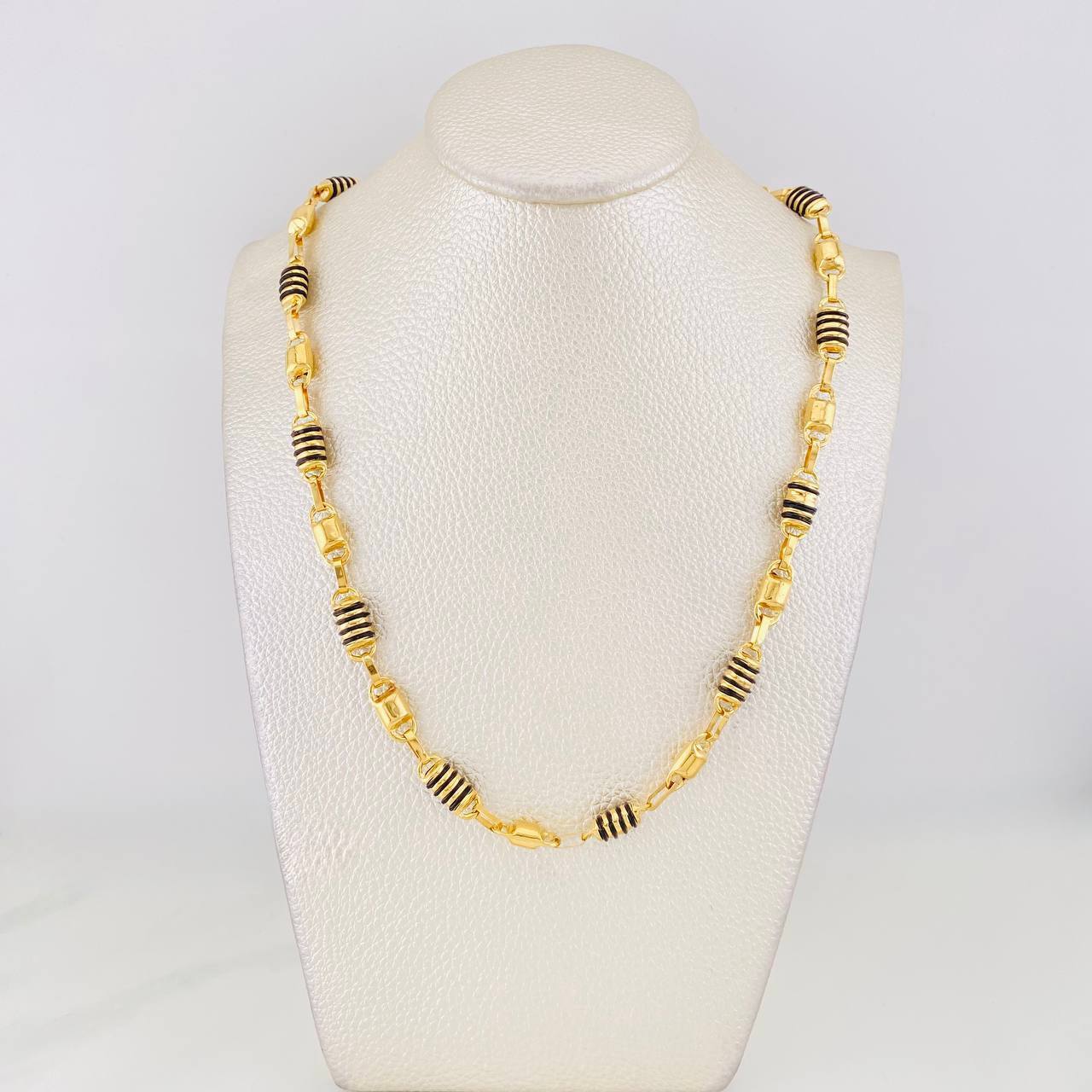 Cadena Rustica Barril 20.15g / 60cm / 5.8mm Oro Amarillo 18K