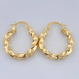 Candongas Kari 2.7gr / 2.4cm / Oro Amarillo 18K $