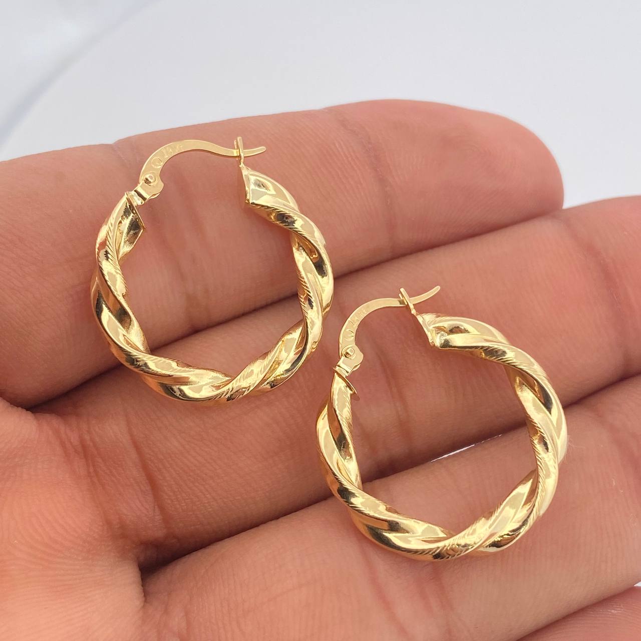 Candongas Nico 2.75gr / 2.5cm / Oro Amarillo 18K $