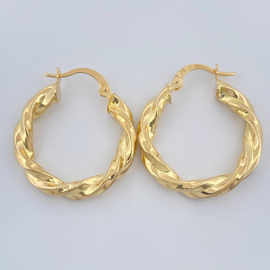 Candongas Nico 2.75gr / 2.5cm / Oro Amarillo 18K $