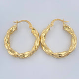 Candongas Nico 2.75gr / 2.5cm / Oro Amarillo 18K $