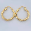 Candongas Fenix 2.9gr / 2.8cm / Oro Amarillo 18K $